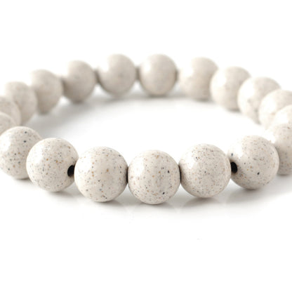 台湾産 北投石 ブレスレット 1玉10mm