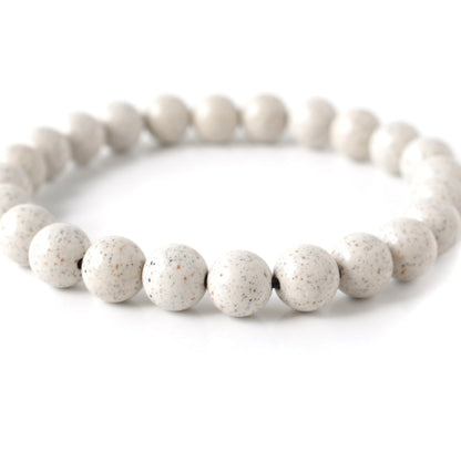台湾産 北投石 ブレスレット 1玉8mm